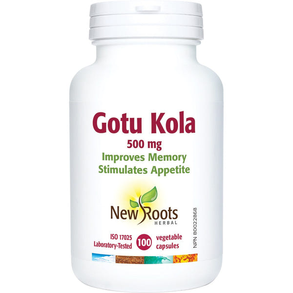 New Roots Herbal - Gotu Kola - 500 mg
