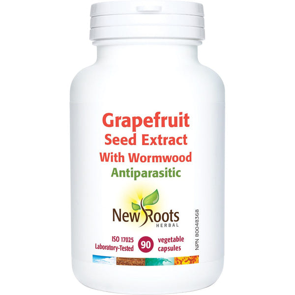 New Roots Herbal - Grapefruit Seed Extract with Wormwood