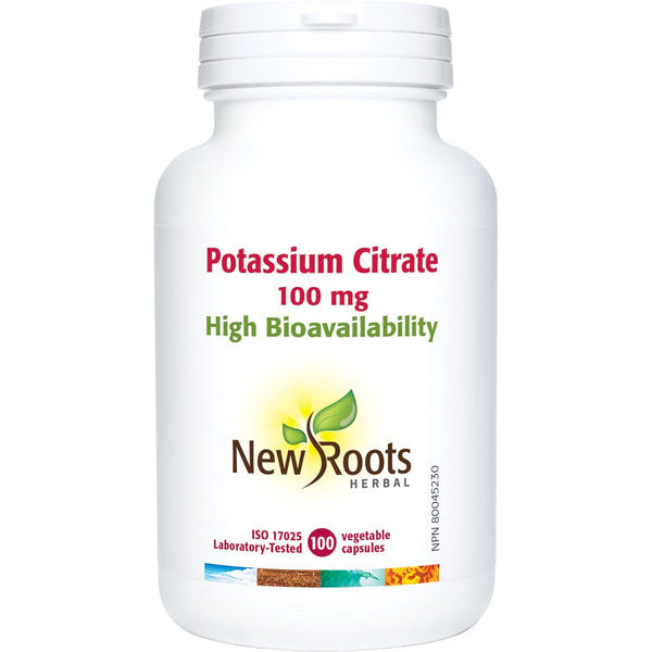 New Roots Herbal - Potassium Citrate - 100 mg