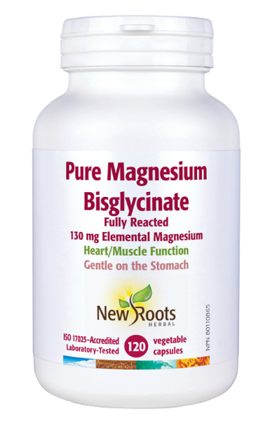 New Roots Herbal - Pure Magnesium Bisglycinate