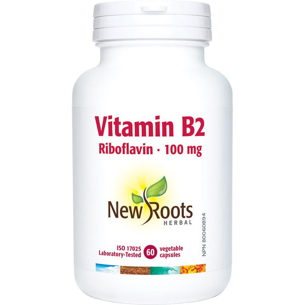 New Roots Herbal - Vitamin B2 - 100 mg