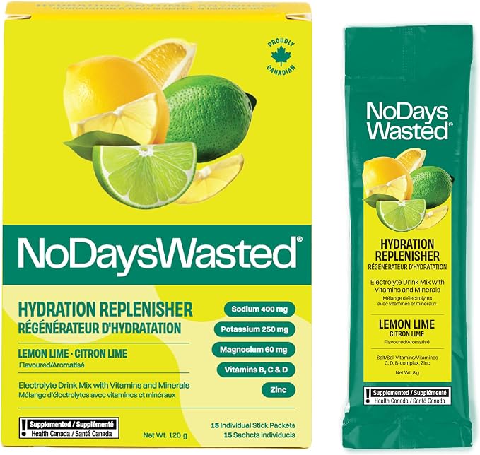 No Days Wasted - Hydration Replenisher - 15 sticks