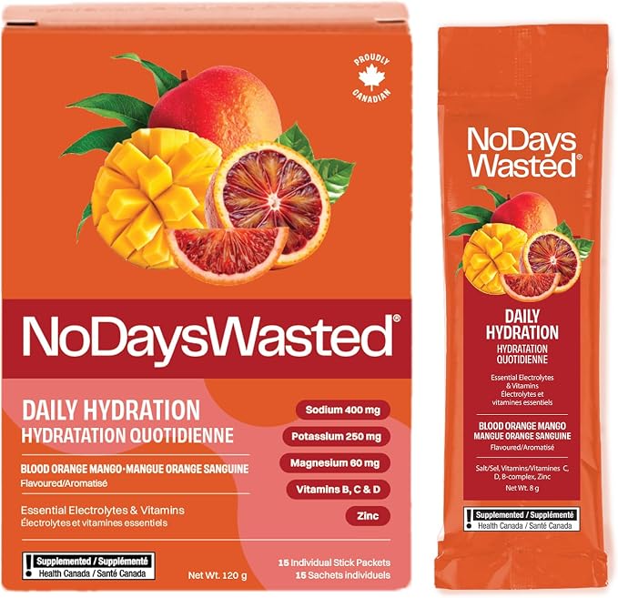 No Days Wasted - Hydration Replenisher - 15 sticks