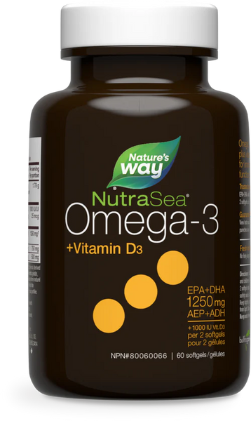 Thumbnail of Nature's Way - NutraSea+D Omega-3 Liquid Gels - Fresh Mint Flavour