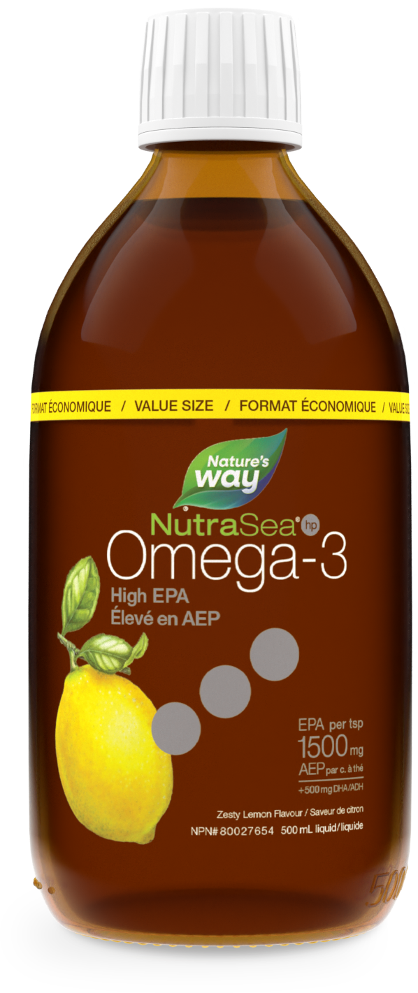 Nature's Way - NutraSea HP Omega-3 High EPA- Lemon Flavour