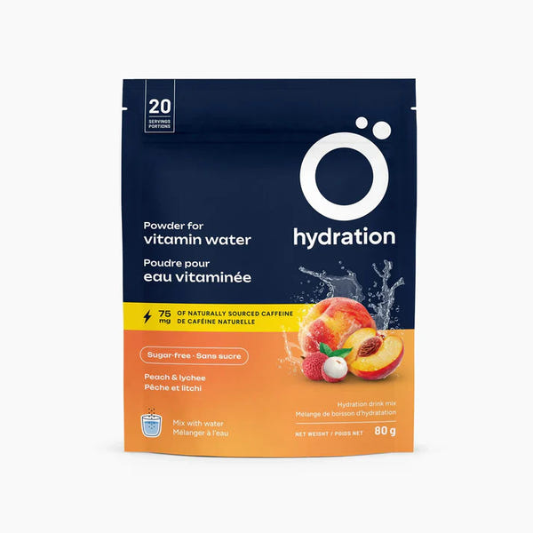 O Hydration - Vitamin Water w/Electrolytes Peach Lychee