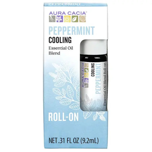Aura Cacia - Peppermint Essential Oil Roll-On
