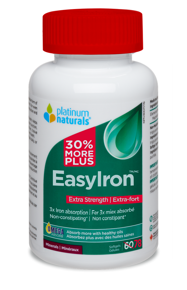 Platinum Naturals - EasyIron Extra Strength - Bonus