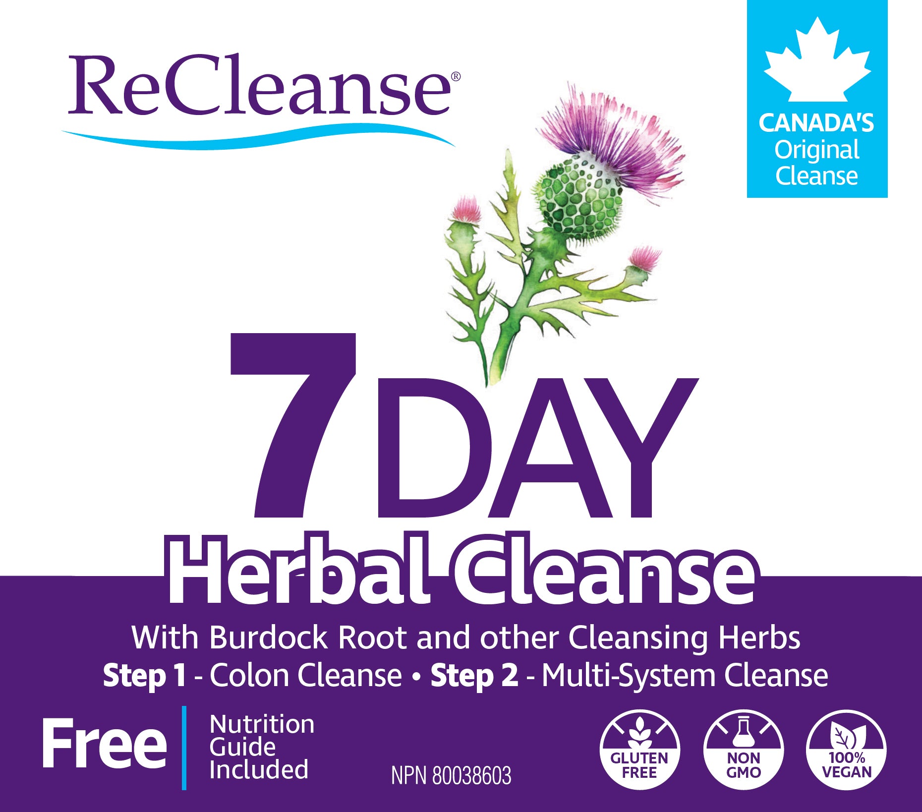 Recleanse Prairie Naturals - Recleanse 7 Day Herbal Cleanse – The Vitamin Shop