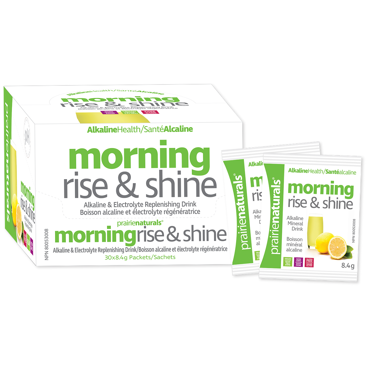 Prairie Naturals - Morning Rise & Shine - Alkaline Mineral Drink