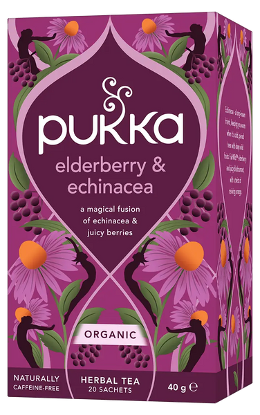 pukka - Organic Elderberry + Echinacea Tea