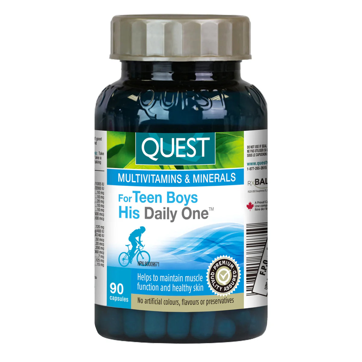Quest - Teen Boys His Daily One Multivitamin