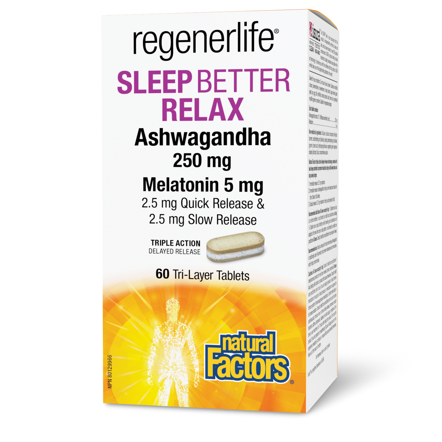 Natural Factors - RegenerLife Sleep Better Relax