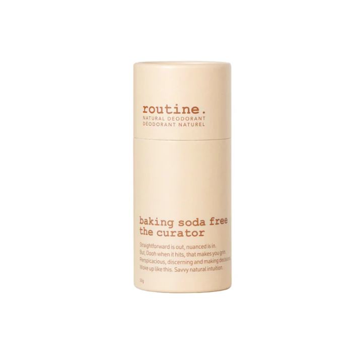 routine.  - Natural Deodorant Stick - The Curator