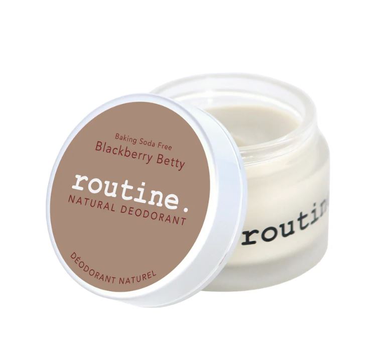 routine.  - Natural Deodorant Baking Soda Free - Blackberry Betty