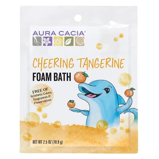 Aura Cacia - Foam Bath Cheering Tangerine