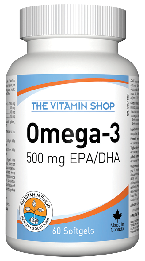 The Vitamin Shop - Omega-3 - 500 mg**