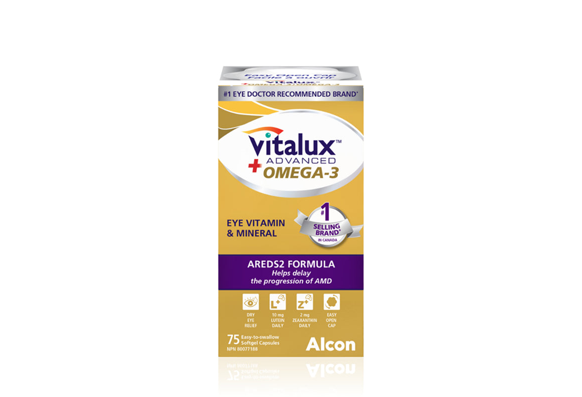 Vitalux - Advanced AREDS2 Formula + Omega-3