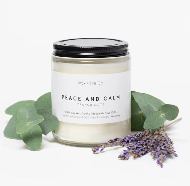 Wax + Fire Co - Peace & Calm Candle