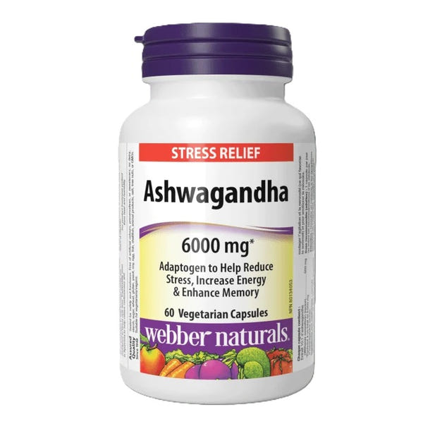 Webber Naturals - Ashwagandha 6000mg